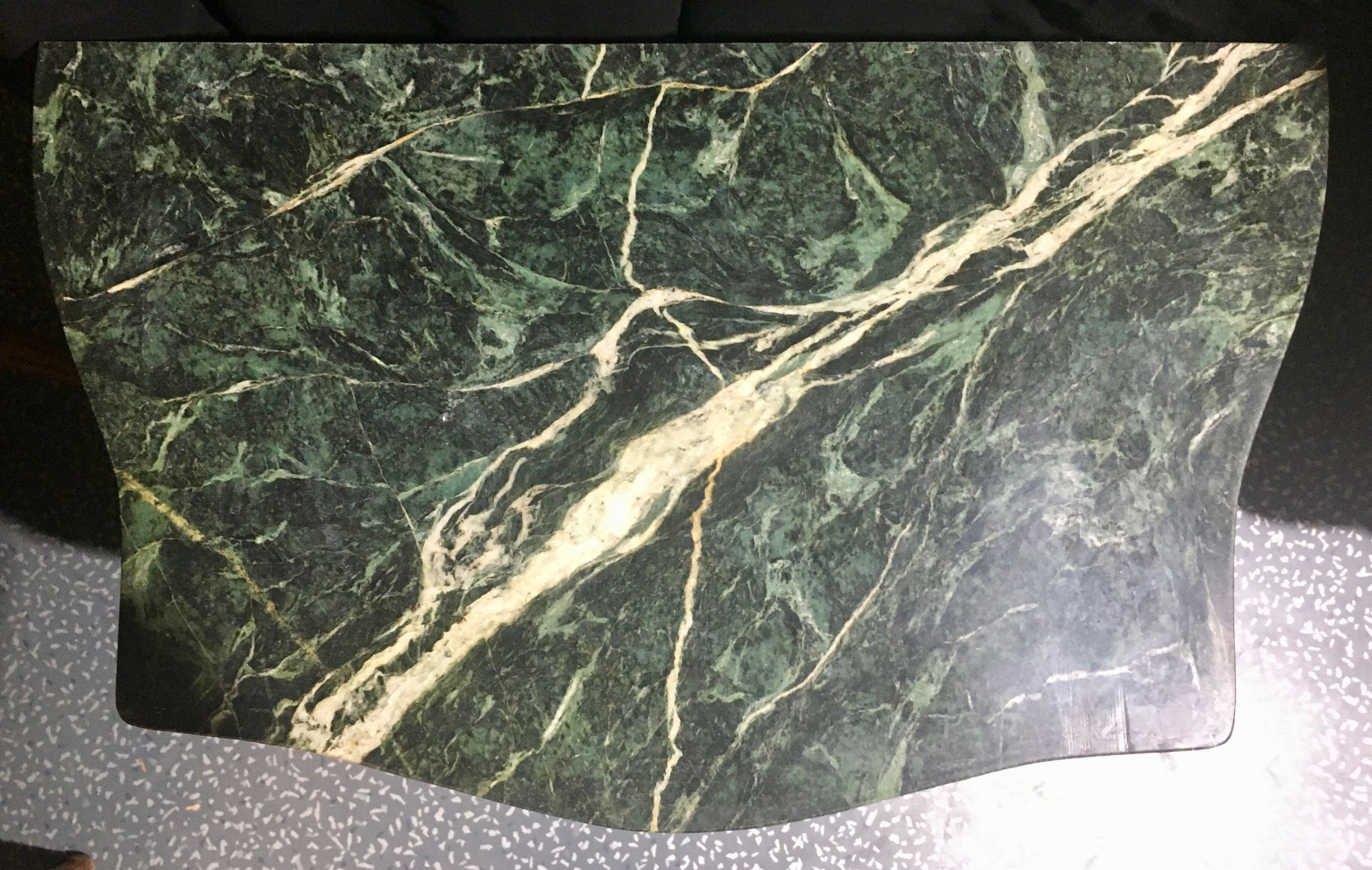 Curved commodus, tomb, Louis XV style, in marquetry, 3 drawers