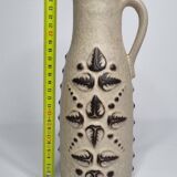 Cove vase carstens tonnieshof, west germany, 60s, 26 cm