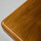 Important walnut executive desk for faram 1957 italy publisher 80's