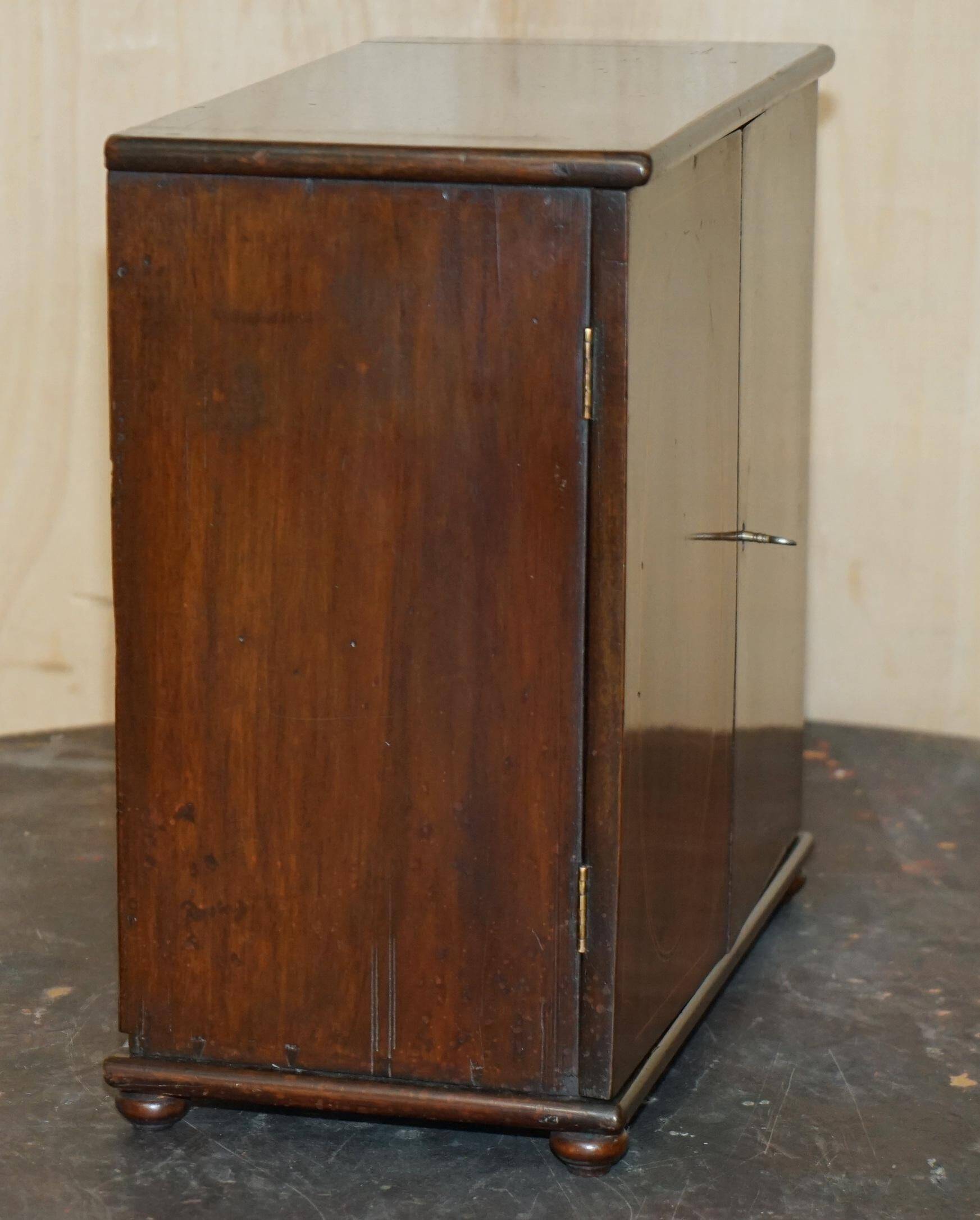 Restored Georgian Sheraton cabinet, circa 1820.