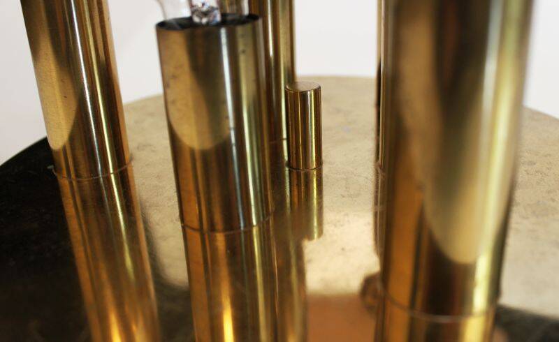 Ceiling light with 6 lights by Gaetano Sciolari for Boulanger, Italy, 70s.
