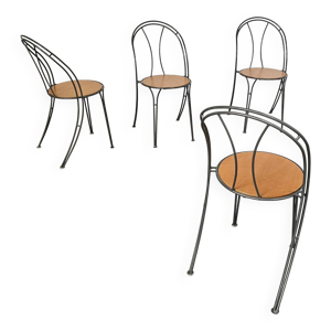 ensemble de 4 chaises