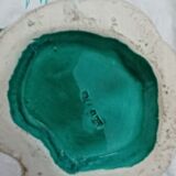 Old shell lamp "Monaco" in ceramic