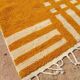 Handmade traditional pure wool Ourain carpet, size 150/250 cm.
