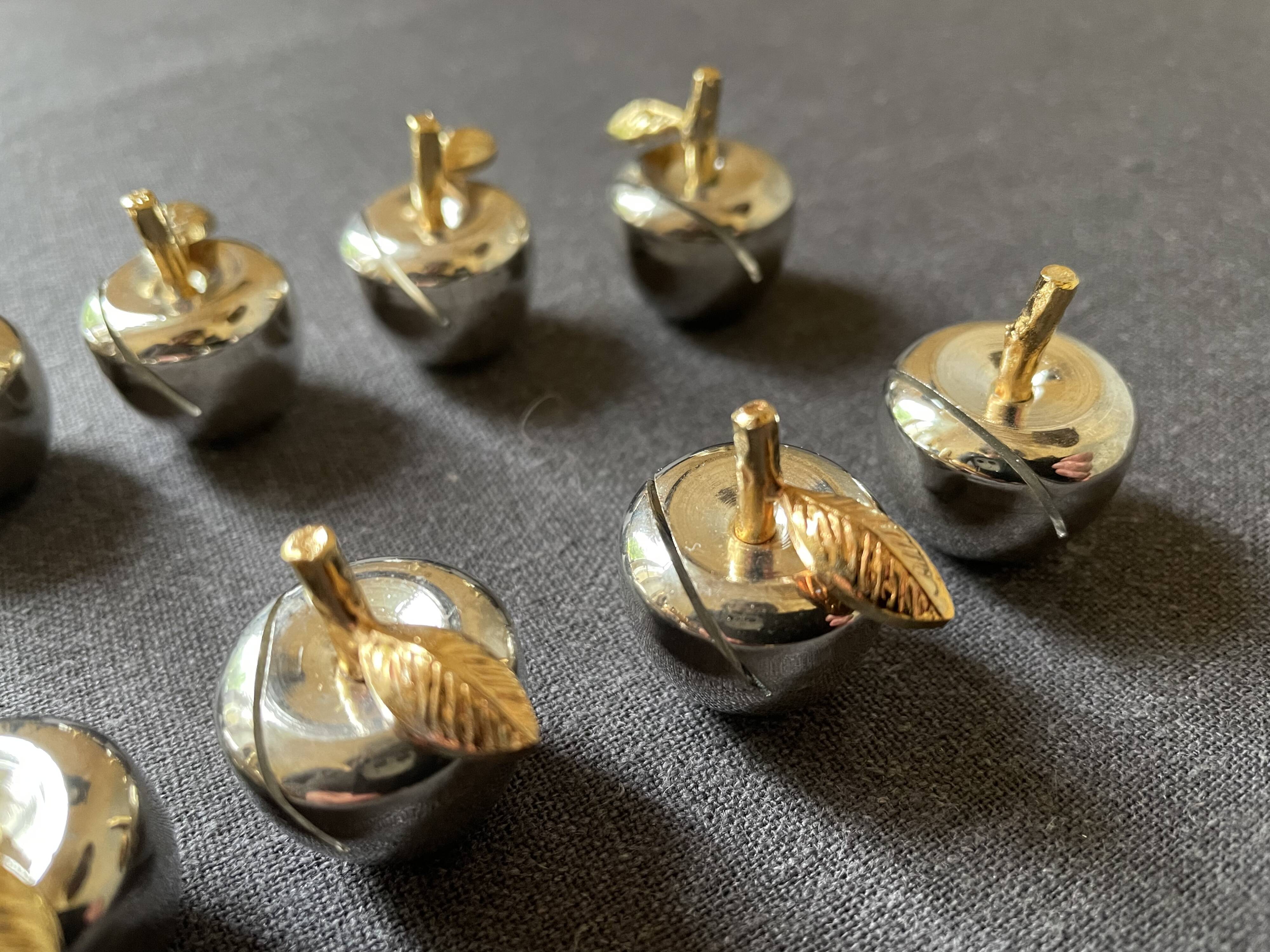 Miniature Italian Apple Name Tags