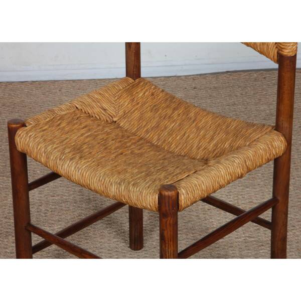 Set of 4 chairs model Dordogne, edition Sentou, 1950.