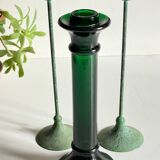 BOUGEOIRS Vintage Glass and Metal