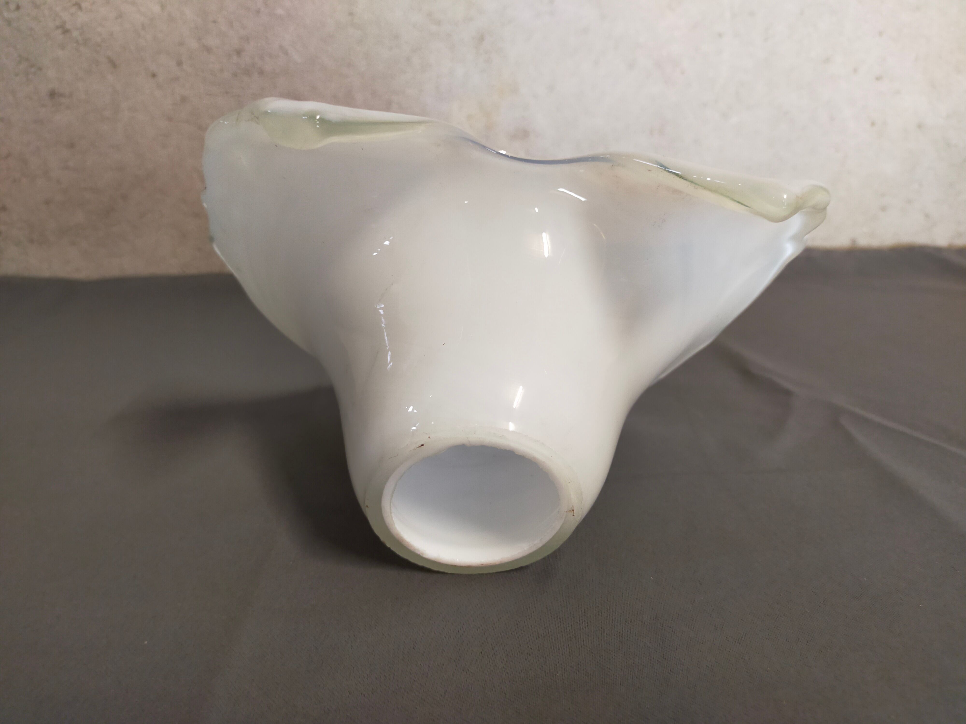 Vintage tulip blown glass lampshade Murano