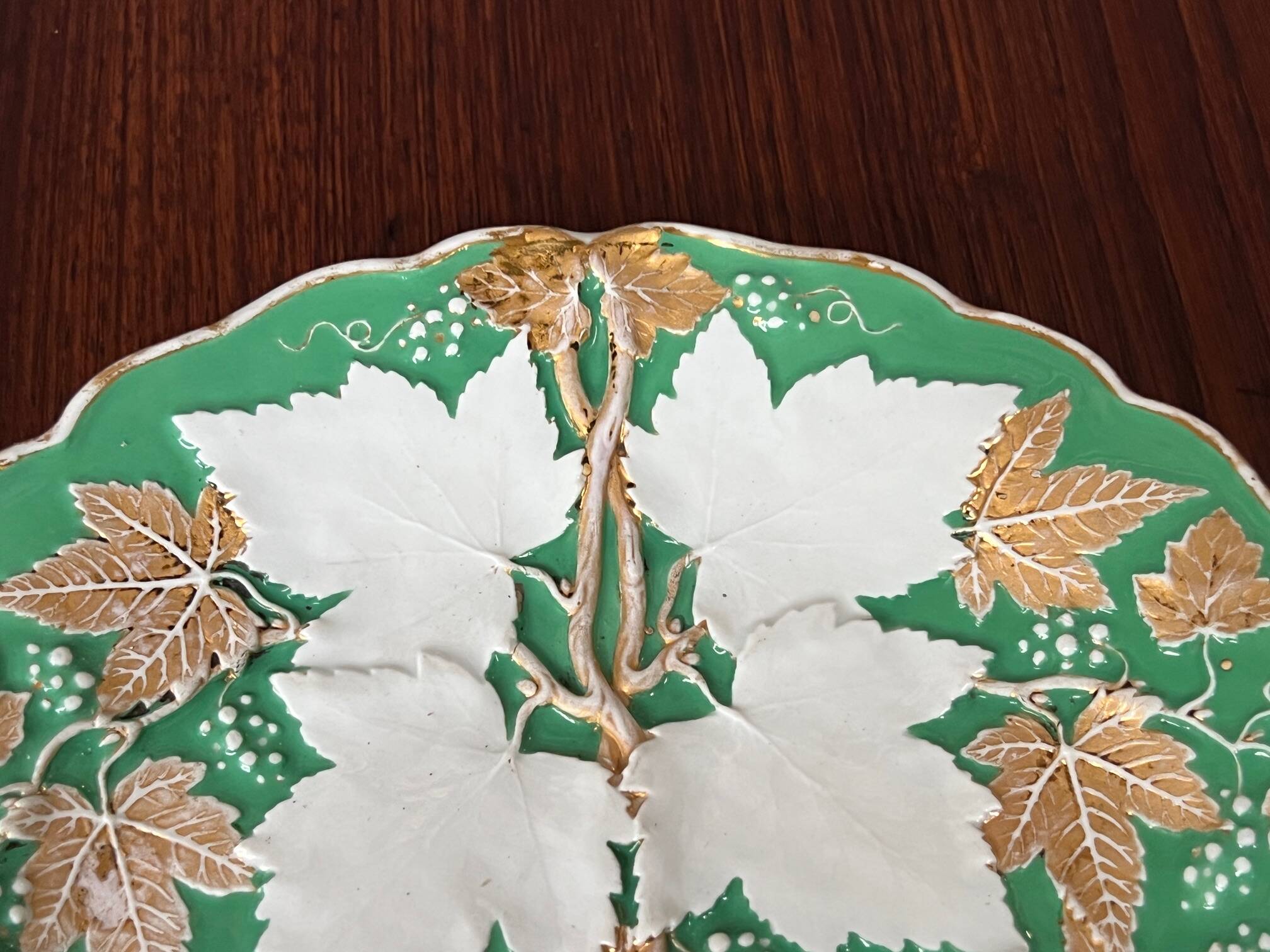 Decorative plate Meissen.