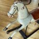 Vintage wooden rocking horse 1920