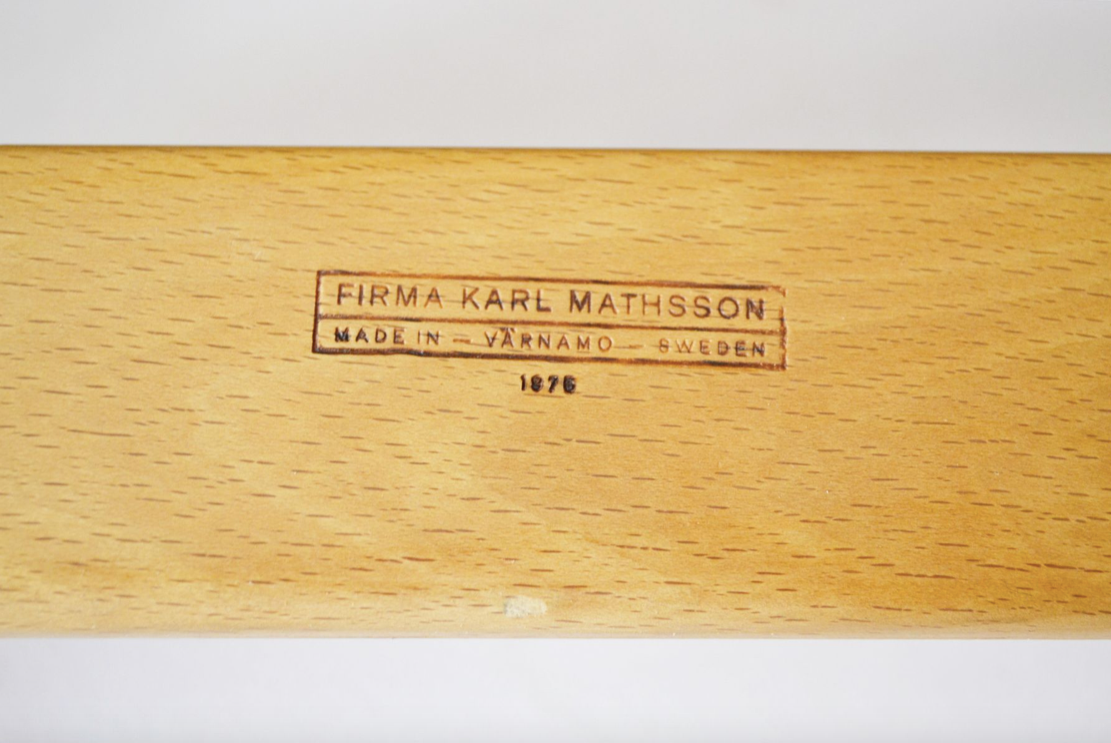 Fauteuil Pernilla par Bruno Mathsson pour Firma Karl Mathsson, 1976