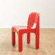 Ensemble de chaises 4867, Joe Colombo pour Kartell
