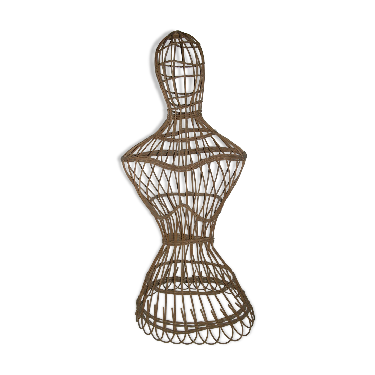 Former mannequin in woman rotin