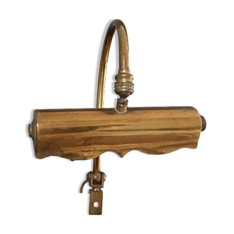 Old notary's lamp, screw-on banker's lamp