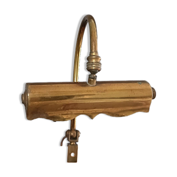 Ancienne lampe de notaire, banquier à visser