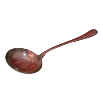 Silver metal ladle