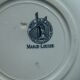 Set of 6 Marie Louise hollow plates, Moulin des Loups - Hamage