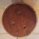 Old vintage Louis Sognot rattan lamp from the 50s and 60s