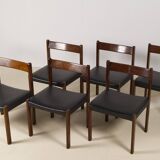 6x Dining chairs Alfred Hendrickx for Belform, 1960s, Belgium