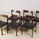 6 chaises de salle à manger Alfred Hendrickx pour Belform, années 1960, Belgique