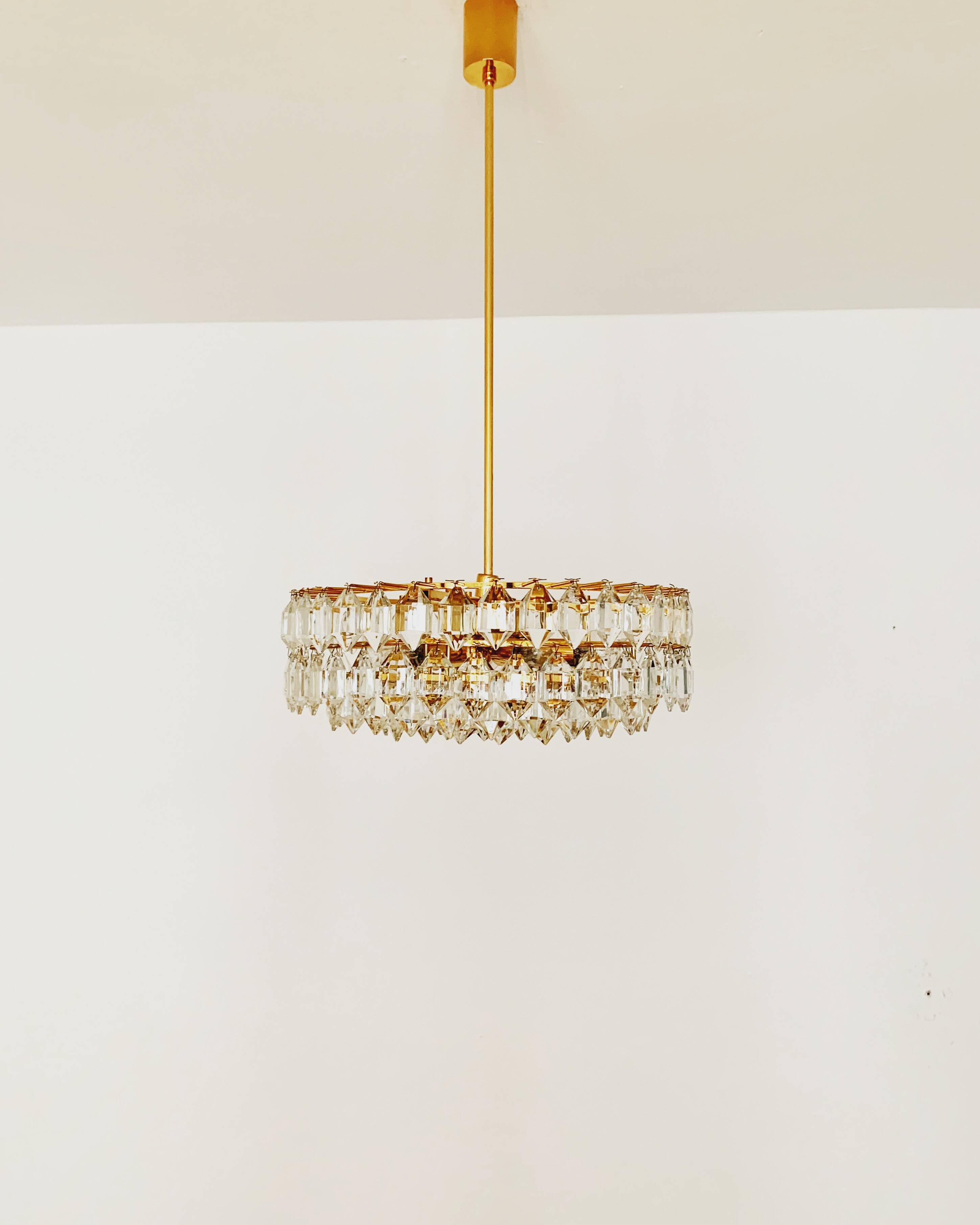 Lustre en cristal de Bakalowits