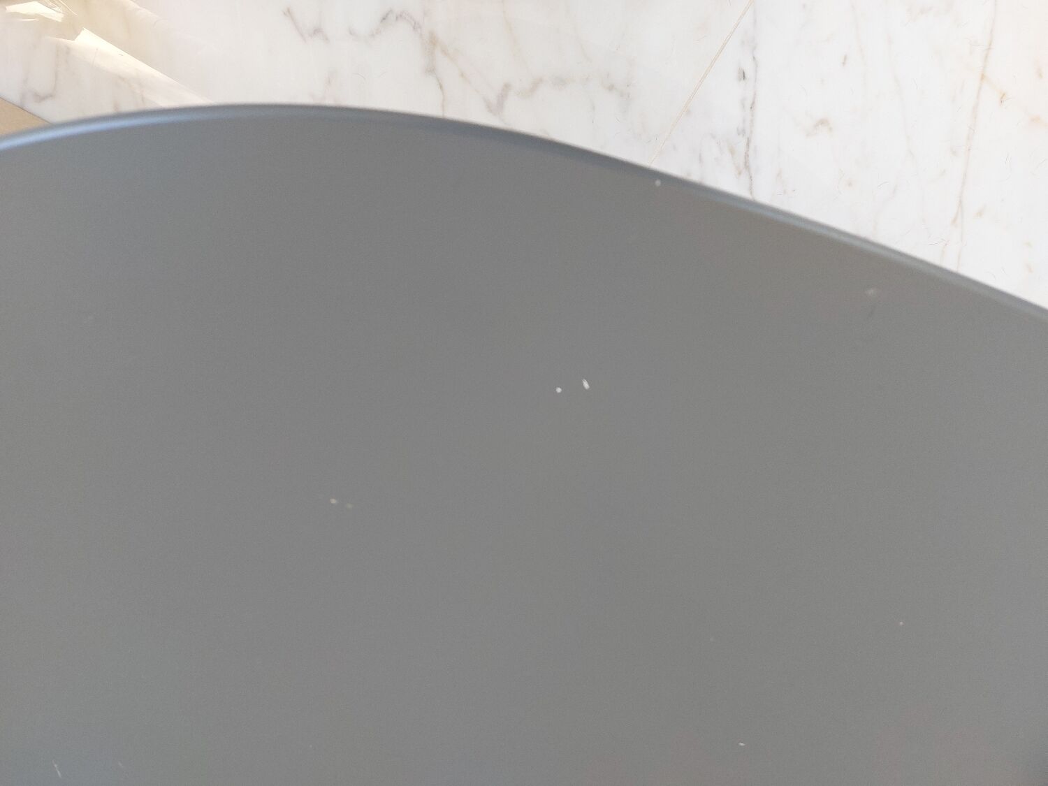 Oval table 120x160 anthracite - 6 to 8 people