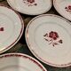 Set of 6 plates Fénal Badonviller model 39