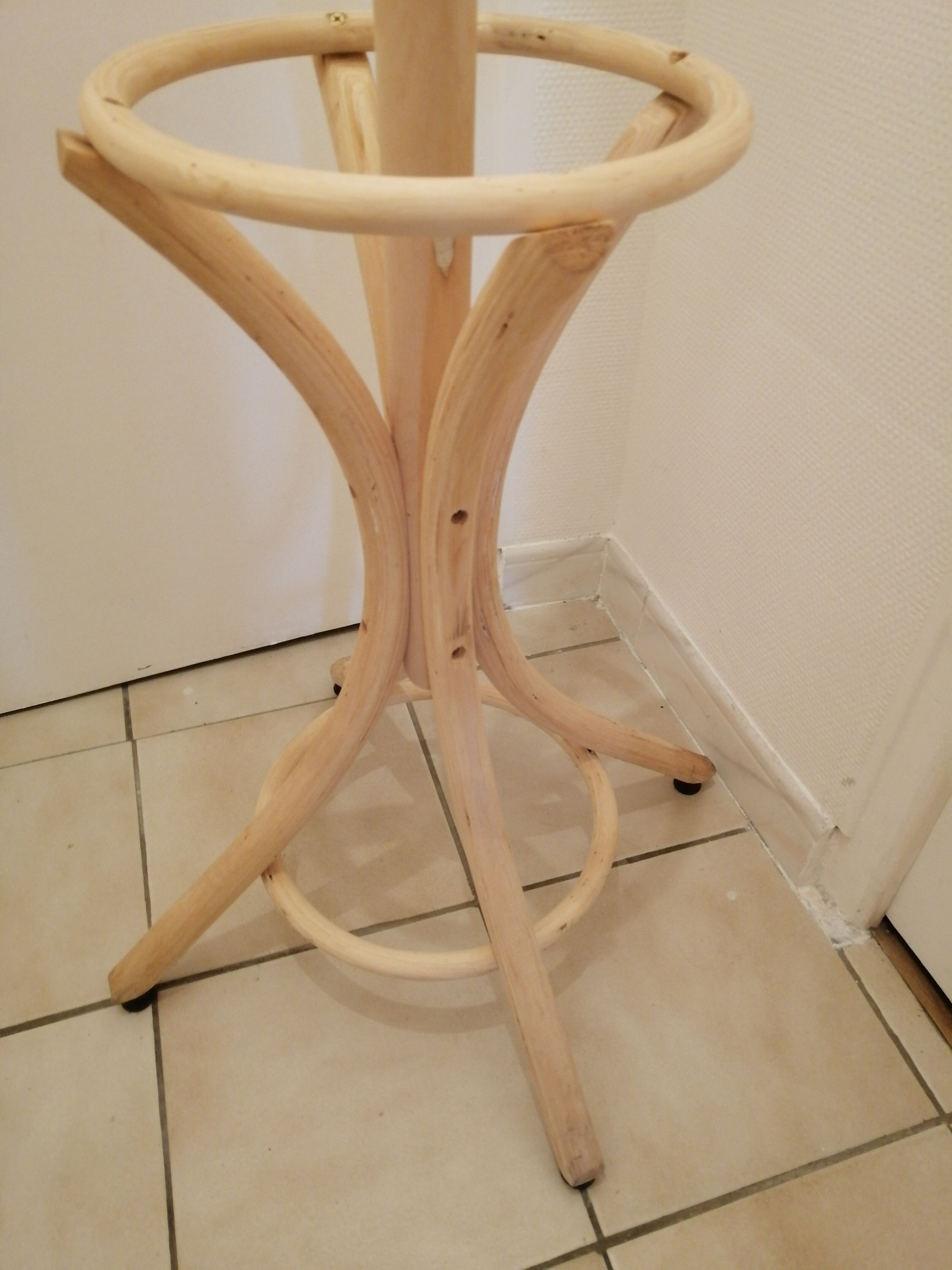 Porte manteau perroquet vintage