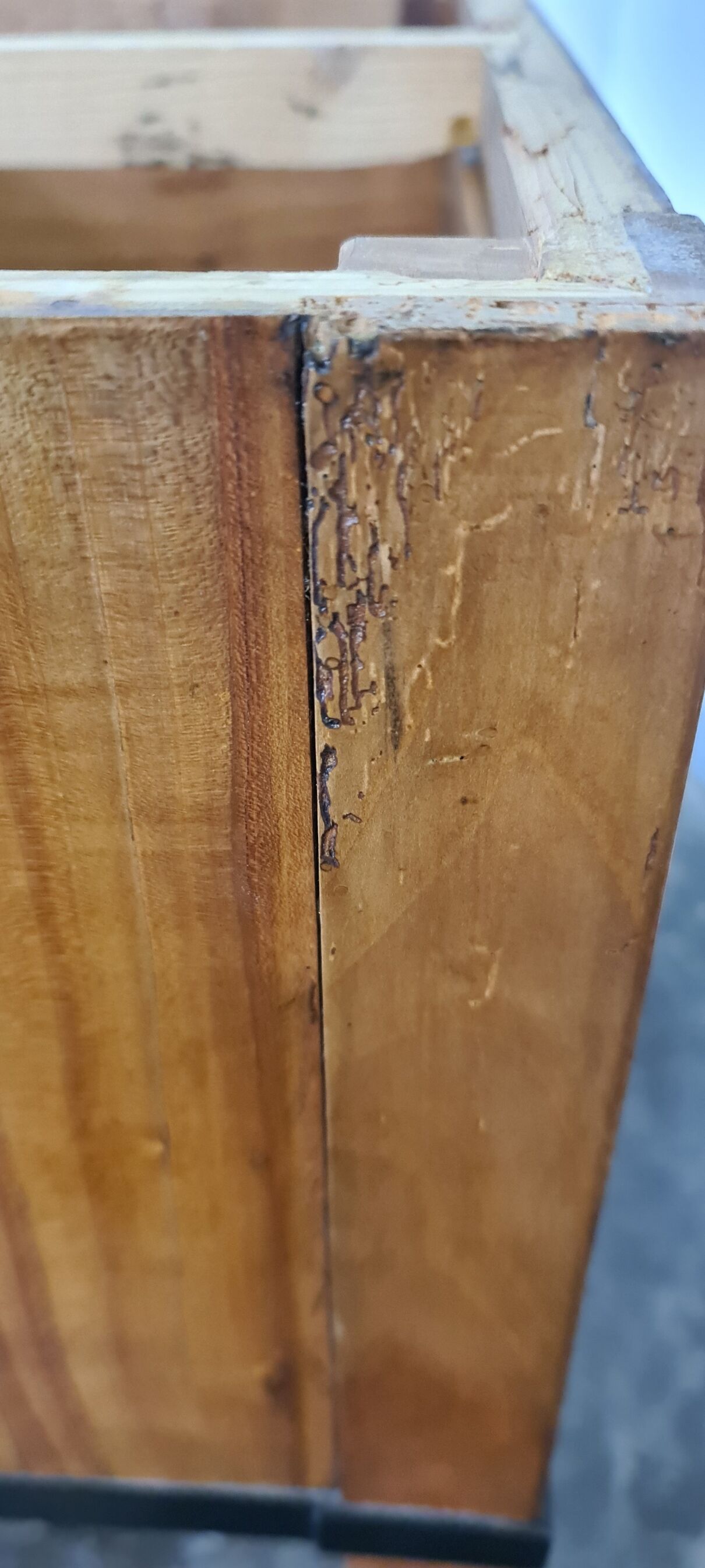 Antique/vintage  marbel topped side table