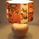 Vintage table lamp in powder pink ceramic – Unique edition