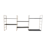 Gold and black thong shelf