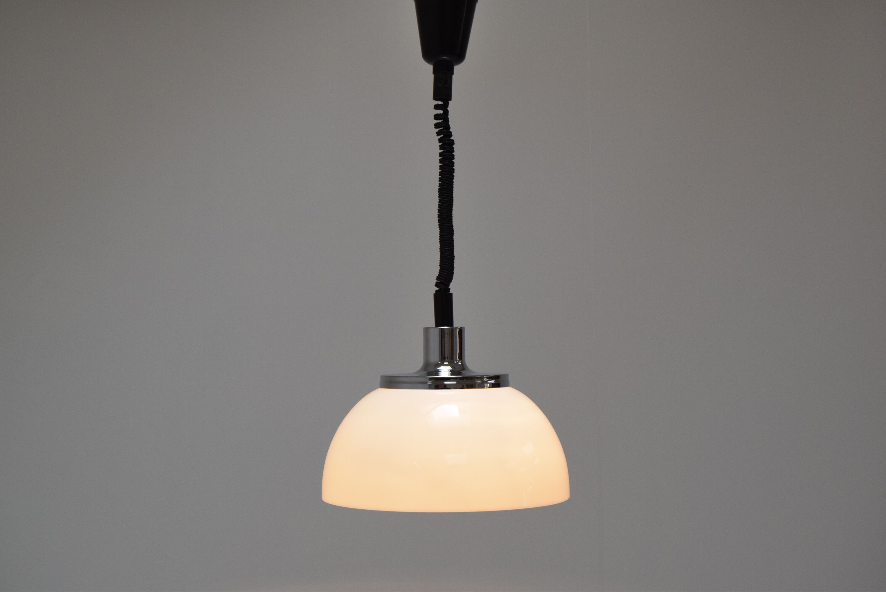 Mid-century pendant Meblo designed by Harvey Guzzini, Space Age,1970‘s