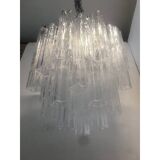 Contemporary Murano Glass "Tronchi" Sputnik Chandelier