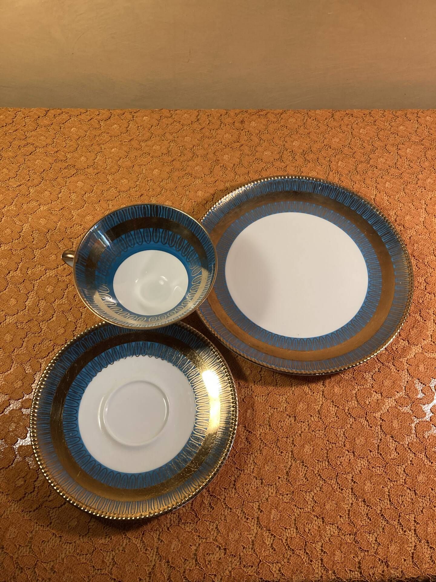 Vintage chic breakfast set Bavaria