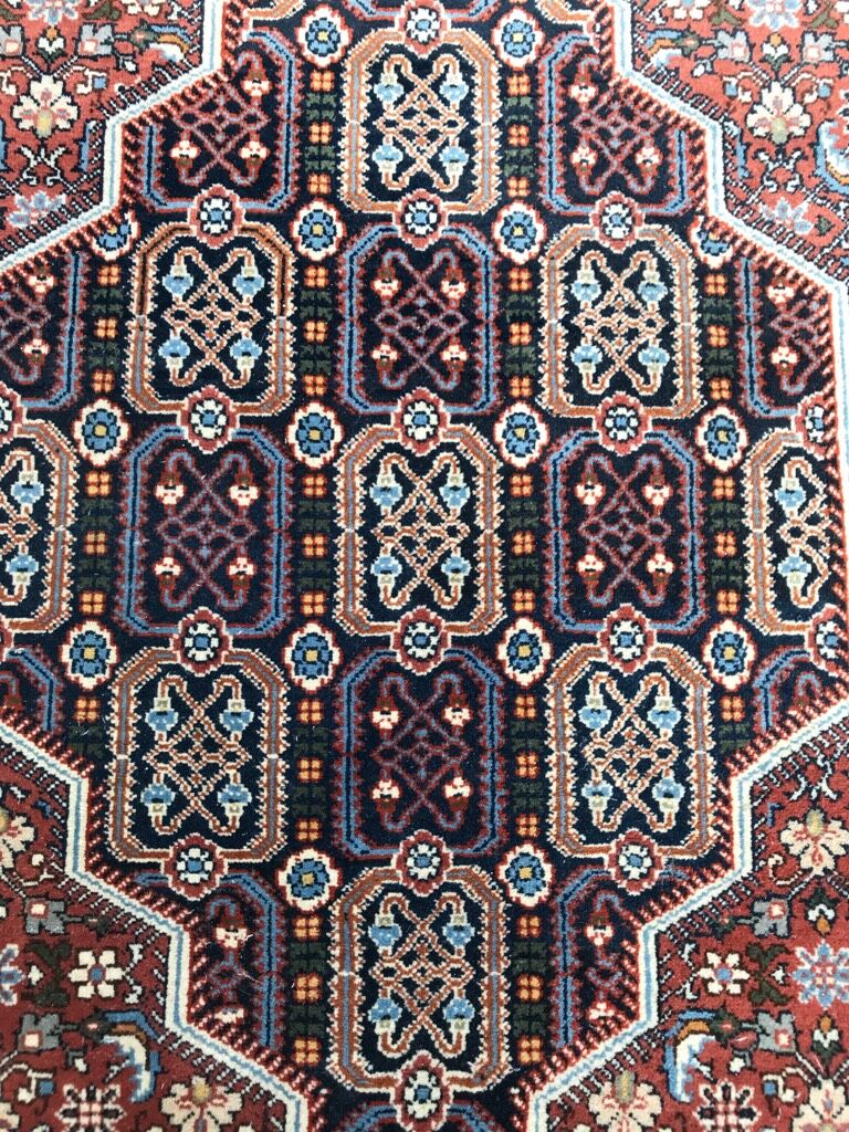 Old transylvanian carpet 202x304cm