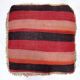 Moroccan kilim pouf