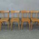 6 chaises de bistrot luterma vintage