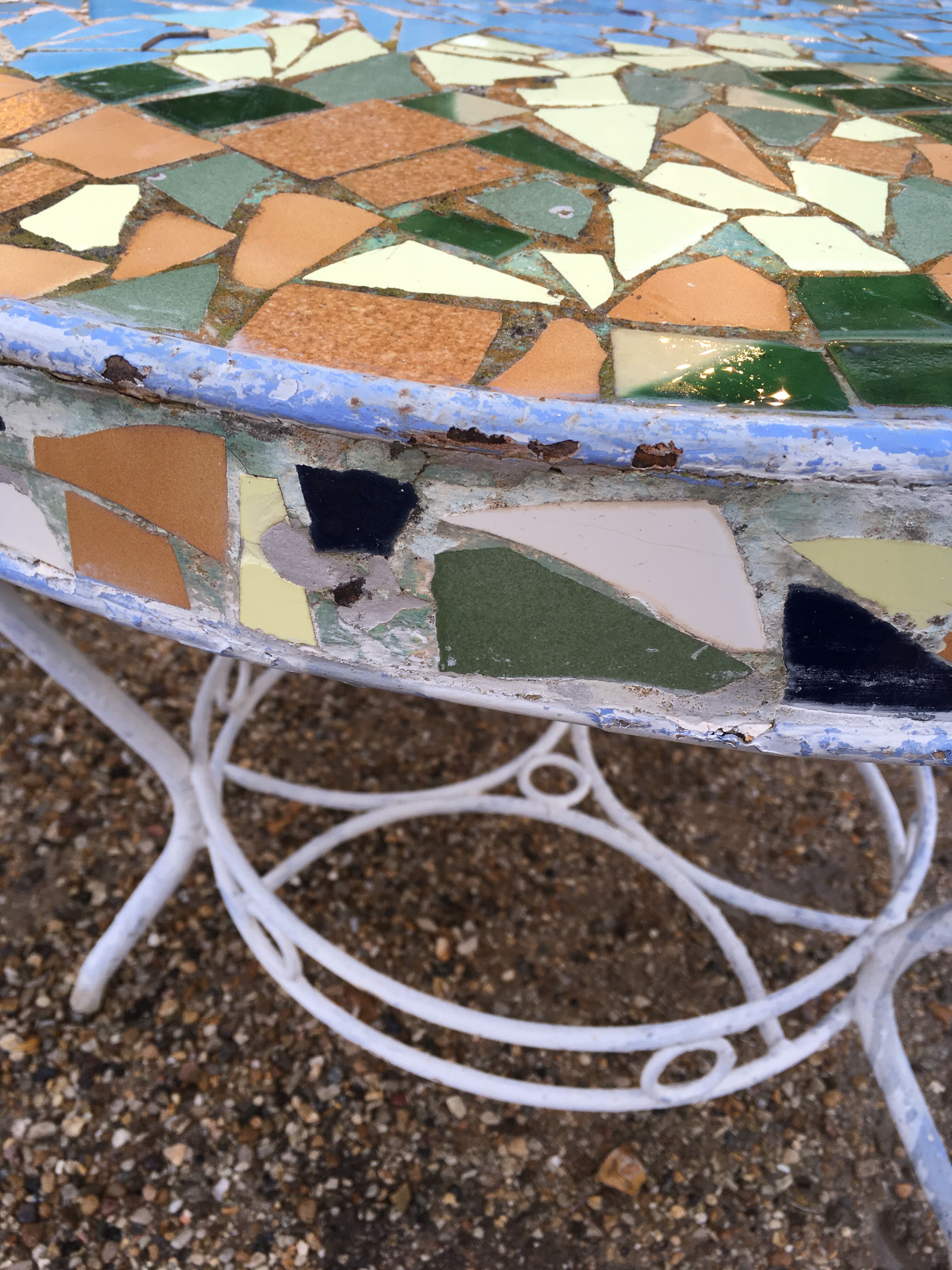Menorca mosaic coffee table