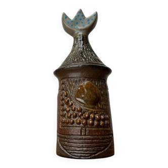 Modern Swedish studio pottery from the mid-century, Bagdad House 2 series by Bertil Vallien for Gustavsberg 1960s.