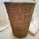 Panier en osier vintage