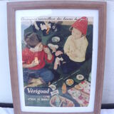 Affiche pub soda Verigoud 1957