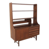 Secrétaire scandinave en teck, Suède, 1960