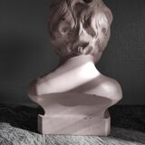 80s plaster child bust