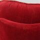 Fauteuil rouge de style Hollywood Regency en Art Déco, 1940