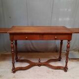 Rectangular table with side pulls