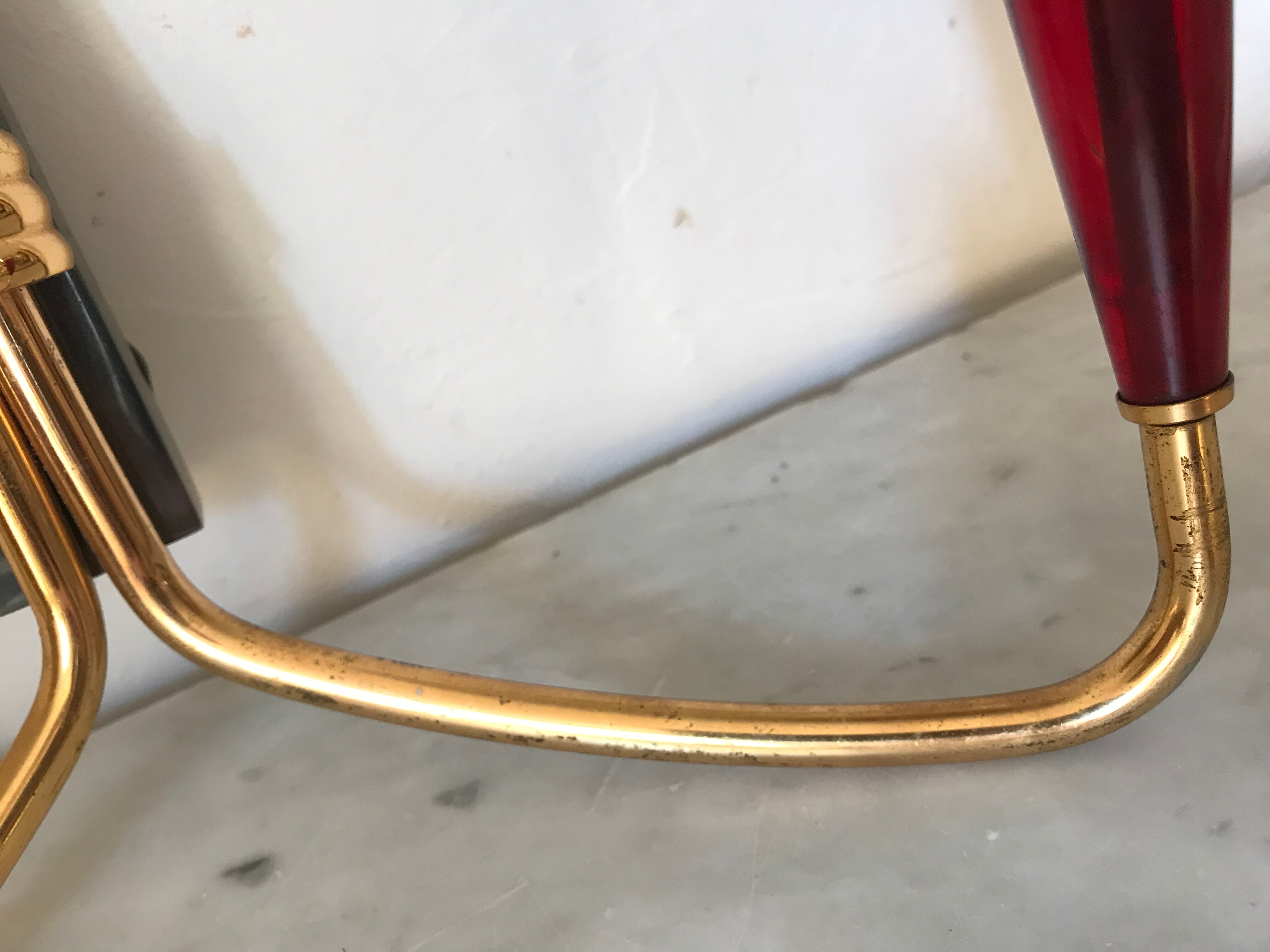 Vintage opaline sconce