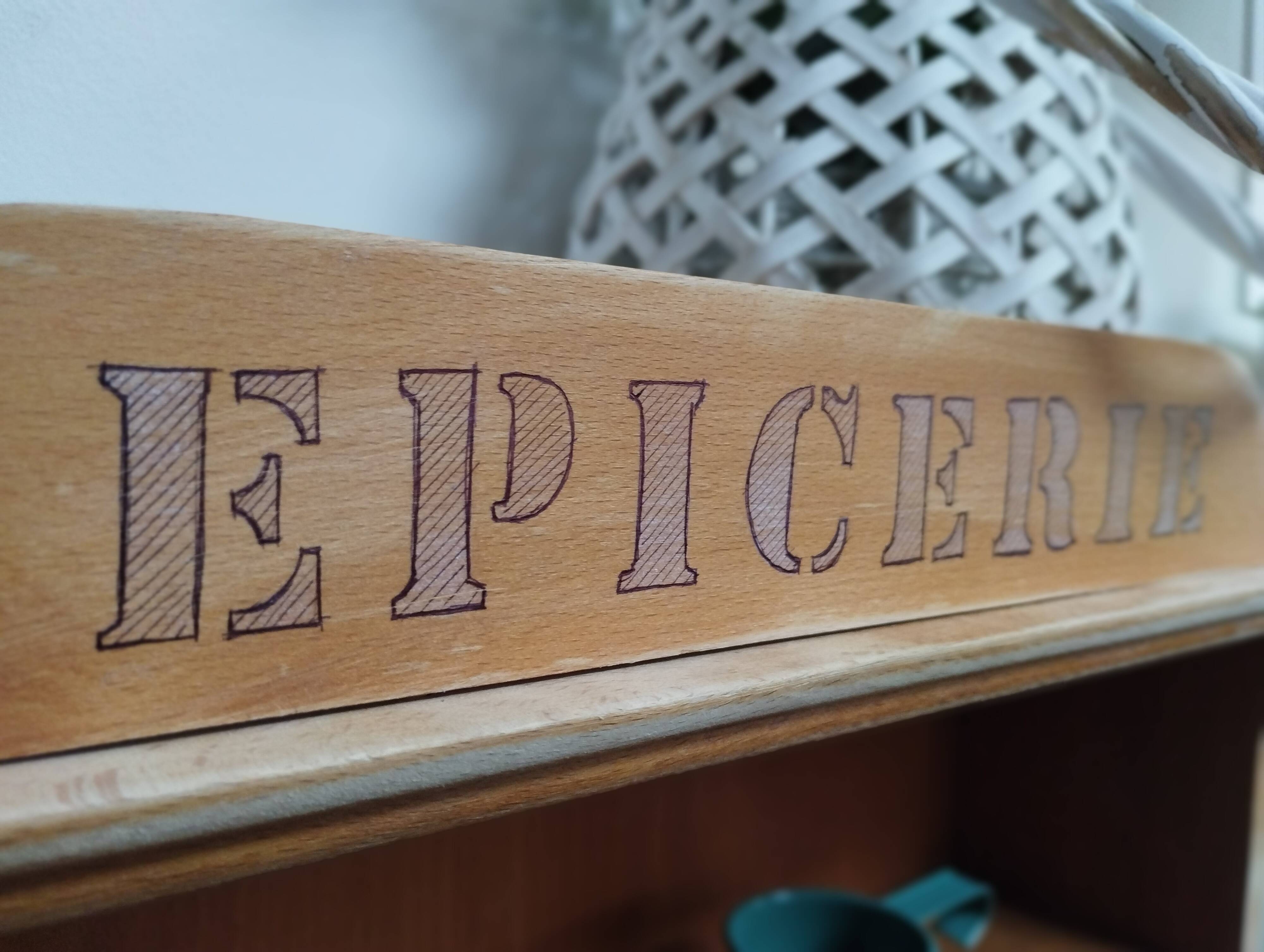 Small Old Grocery Furniture - Old Toy