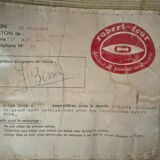 Tapestry "The Woodcutter" by Jean-Claude Bissery.