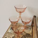 Rosaline champagne glasses