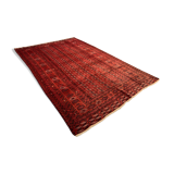 Vintage Afghan Turkoman village Rug 360x240 cm